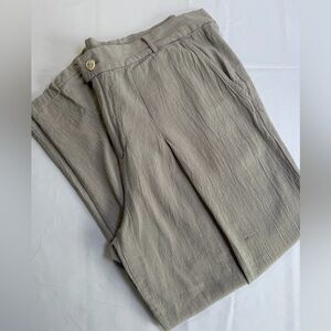 Ouku Women's Tan Lightweight Beach Pants-Size XL